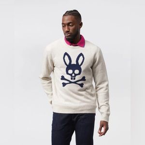 PSYCHO🐰VANDAM BIG BUNNY MERINO WOOL SWEATER